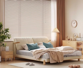 Modern Double Bed-ID:165898086