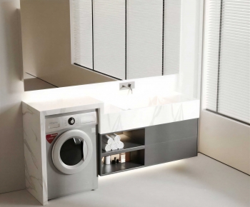 Modern Bathroom Cabinet-ID:249600454