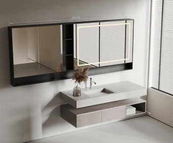 Modern Bathroom Cabinet-ID:935733083