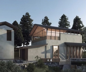 New Chinese Style Appearance Of Commercial Building-ID:600645072