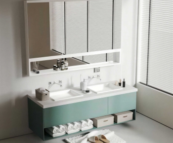 Modern Bathroom Cabinet-ID:397681958