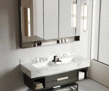 Modern Bathroom Cabinet-ID:387337929
