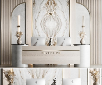 Modern Reception Desk-ID:723206041