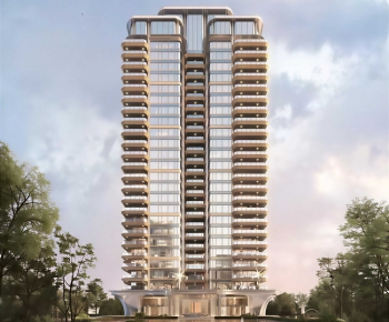 Modern Residential Building-ID:573286067