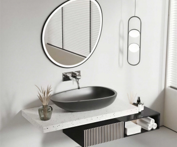 Modern Bathroom Cabinet-ID:568594932