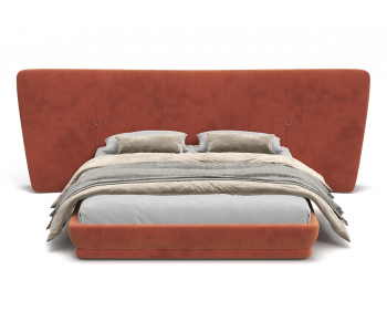 Modern Double Bed-ID:979809816