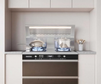 Modern Kitchen Electric Gas Range-ID:523350959