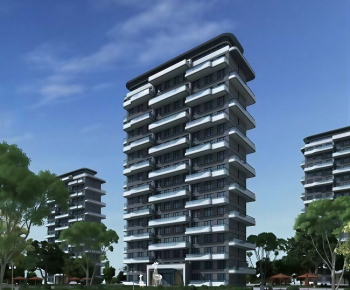 Modern Residential Building-ID:781703954