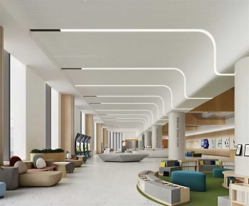 Modern Office Reception Desk-ID:272141935