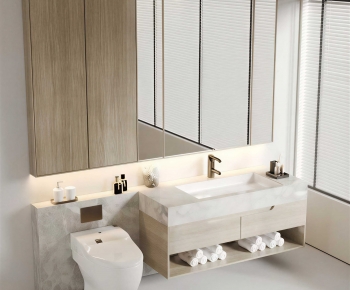 Modern Bathroom Cabinet-ID:237514978