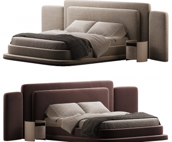 Modern Double Bed-ID:313229081