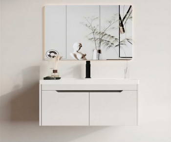 Modern Bathroom Cabinet-ID:138670921