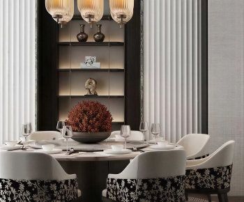 Modern Dining Table And Chairs-ID:113651991