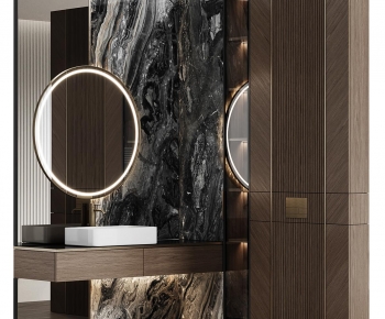 Modern Bathroom Cabinet-ID:366247896