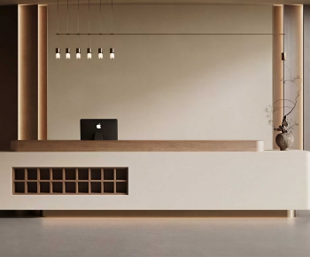 Modern Reception Desk-ID:129280094