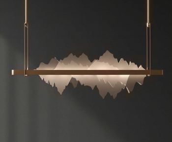 New Chinese Style Long Chandelier-ID:506392005