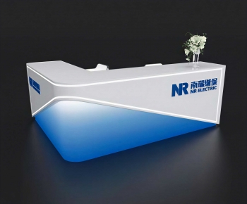 Modern Reception Desk-ID:380793098