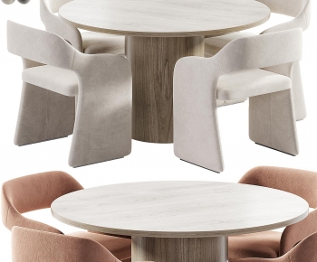 Modern Dining Table And Chairs-ID:574079994