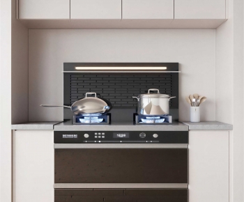 Modern Kitchen Electric Gas Range-ID:314836983