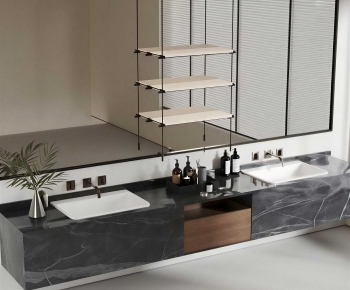 Modern Bathroom Cabinet-ID:194232948