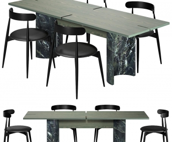 Modern Dining Table And Chairs-ID:535185106