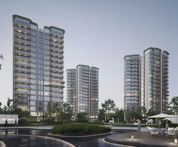 Modern Residential Building-ID:442529924