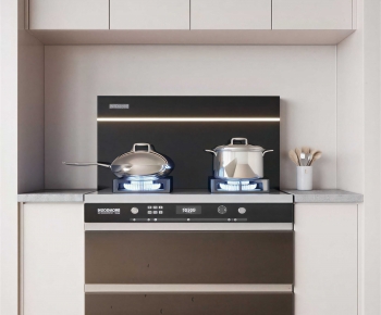 Modern Kitchen Electric Gas Range-ID:594935892