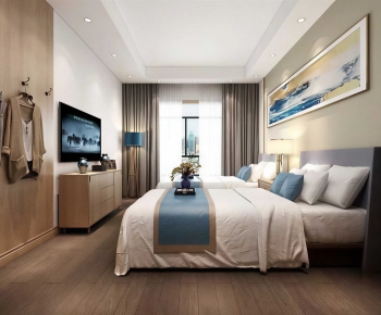 Modern Guest Room-ID:976156953