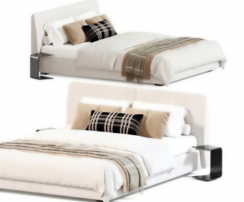 Modern Double Bed-ID:506150764