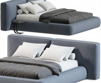 Modern Double Bed-ID:812275899