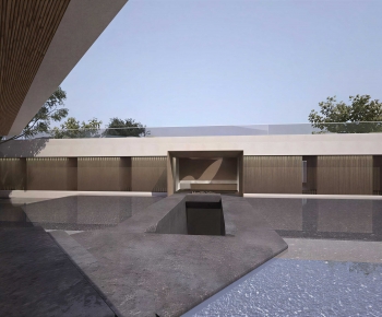 Modern Courtyard/landscape-ID:456939946