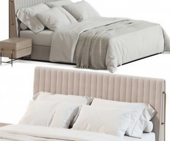 Modern Double Bed-ID:470752004