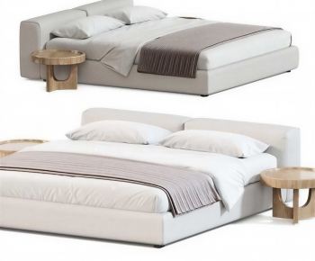 Modern Double Bed-ID:641423945