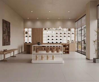 New Chinese Style Teahouse Tea House-ID:669361114