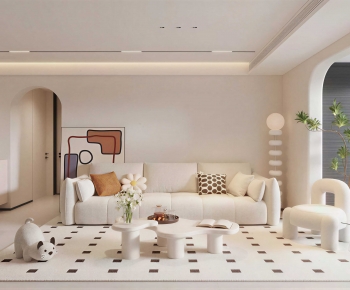 Modern A Living Room-ID:366951943