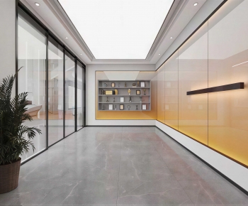 Modern Office Reception Desk-ID:387964961