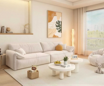 Modern A Living Room-ID:562621125