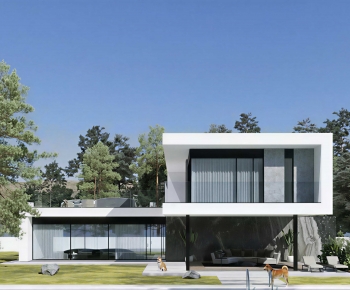 Modern Detached Villa-ID:455441001