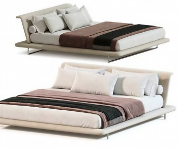 Modern Double Bed-ID:424506903