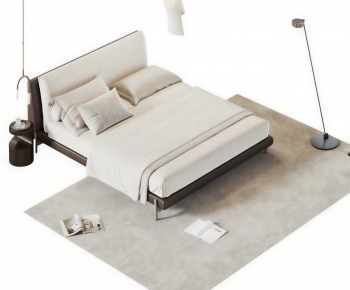Modern Double Bed-ID:388000012