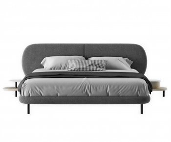 Modern Double Bed-ID:517790087