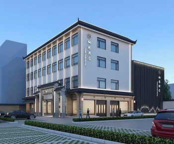 Modern Appearance Of Commercial Building-ID:431298026