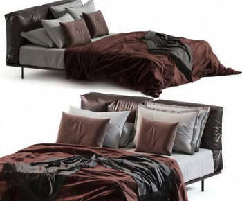 Modern Double Bed-ID:831207994