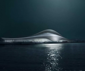 Modern Public Building-ID:341497904