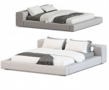 Modern Double Bed-ID:806205999