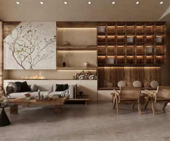 Modern A Living Room-ID:709954025