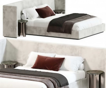 Modern Double Bed-ID:656516081