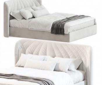 Modern Double Bed-ID:461791044