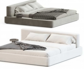 Modern Double Bed-ID:697561984