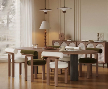 Modern Dining Table And Chairs-ID:242115023